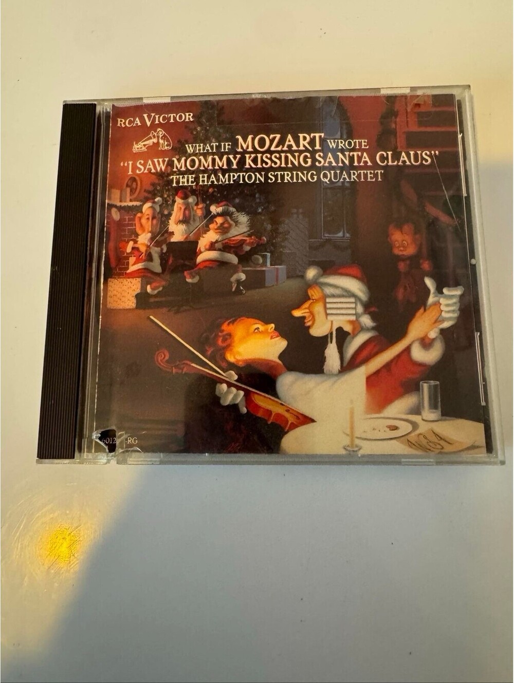 Mozart I saw Mommy Kissing Santa Claus RCA Victor Audio CD  Music Disc